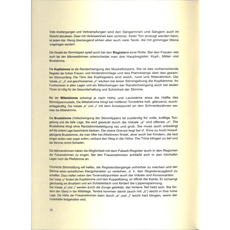 Chorische Stimmbildung