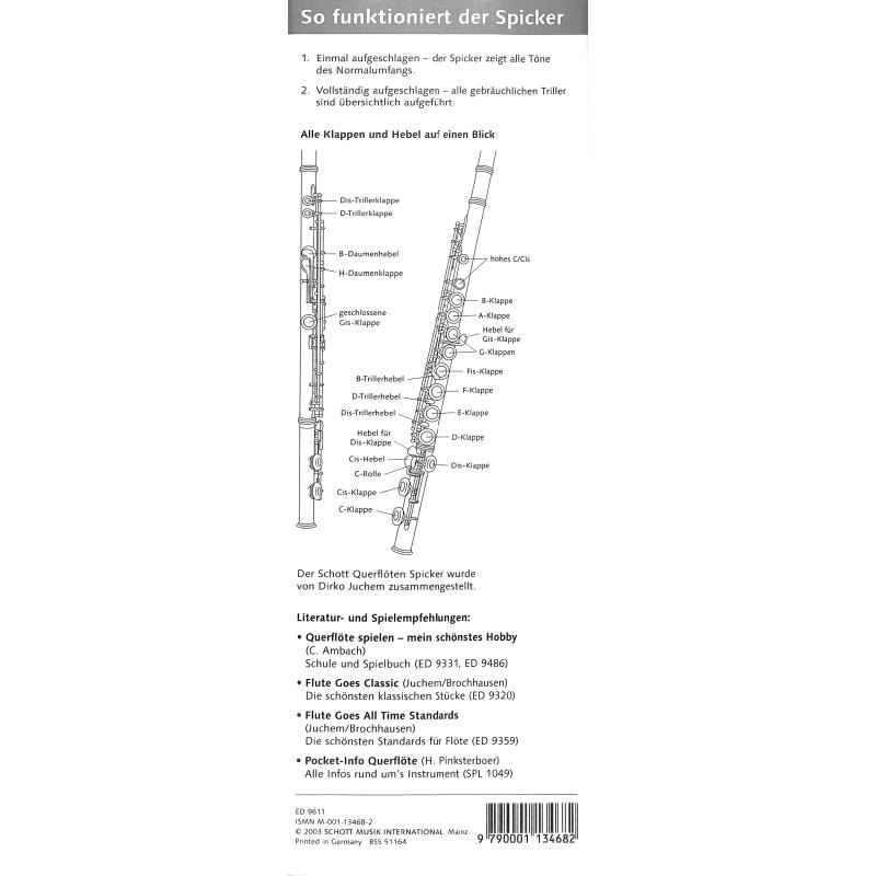 Querflöten Spicker