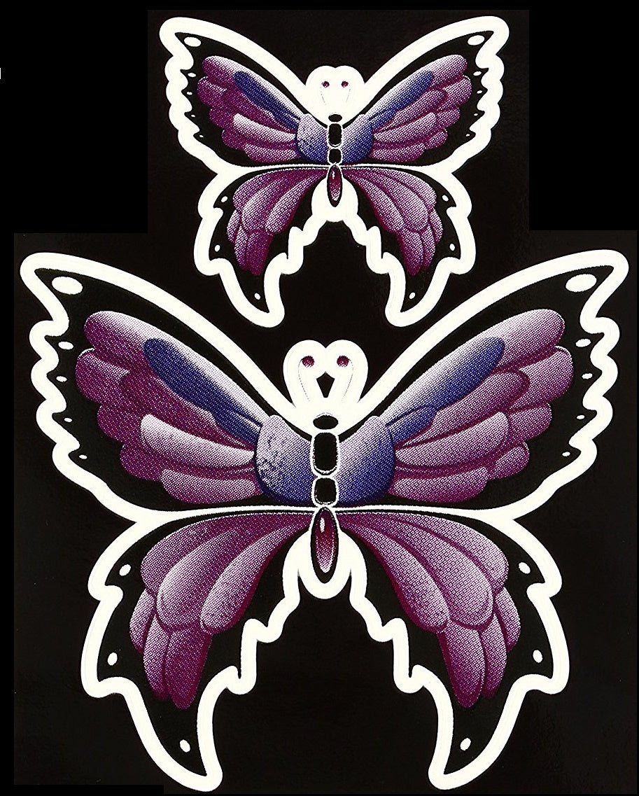 Tribal Butterfly Guitar Tattoo