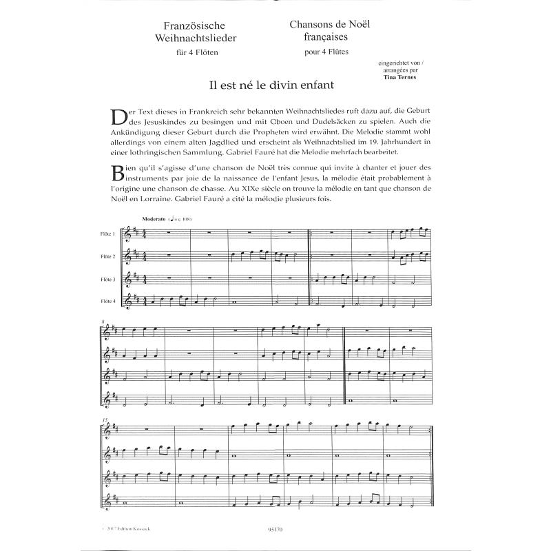 Französische Weihnachtslieder