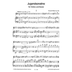 Jugensonatine op 55a