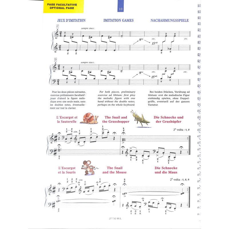 Piano Methode für Anfänger