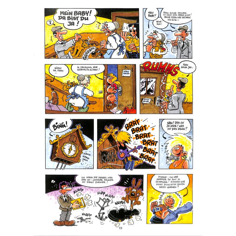 Gib mal'n A - Gitarren Comic