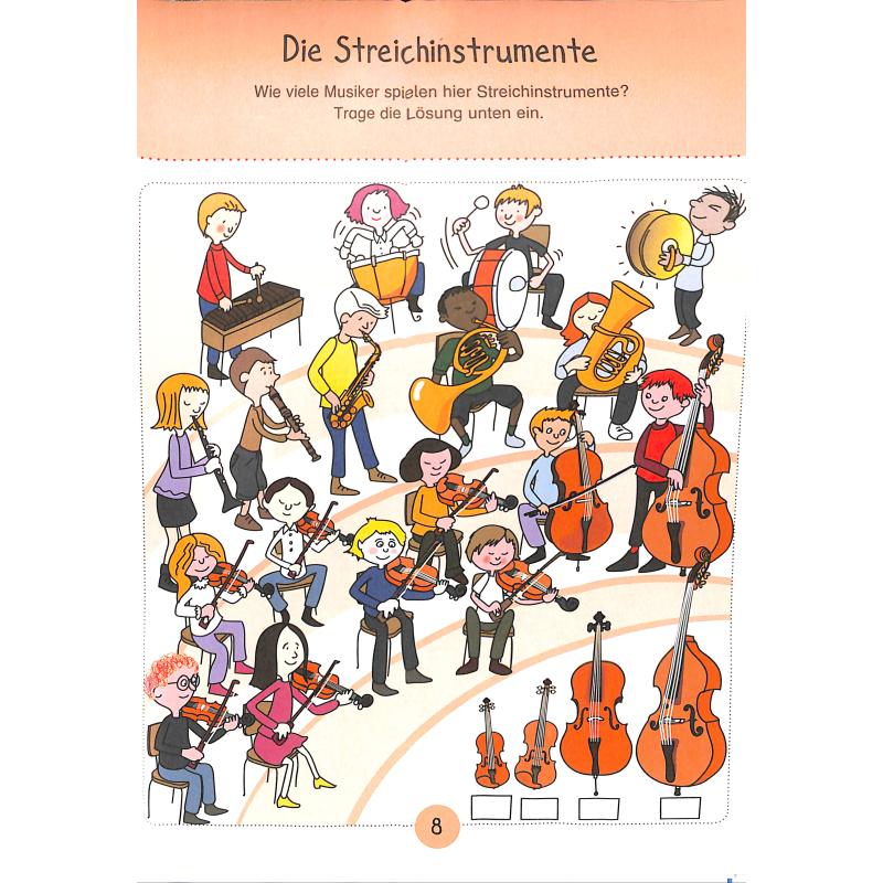 Mein Instrumenten Rätselblock