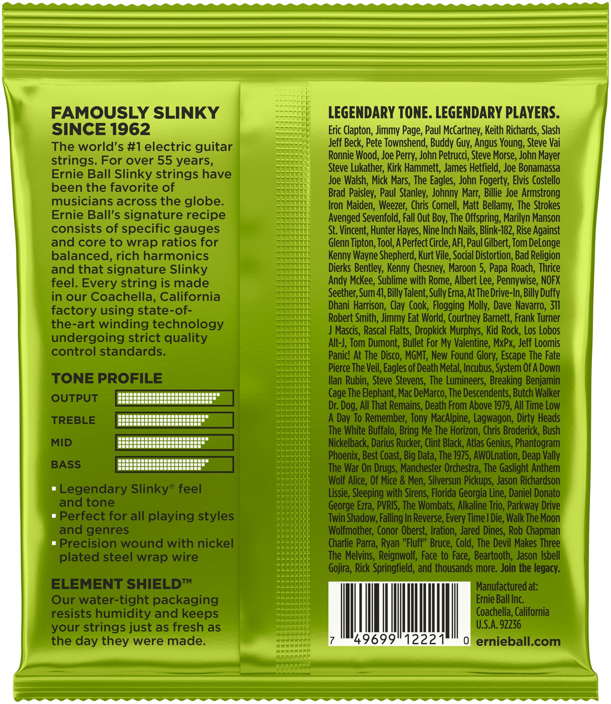 EB2221 Regular Slinky 10-46
