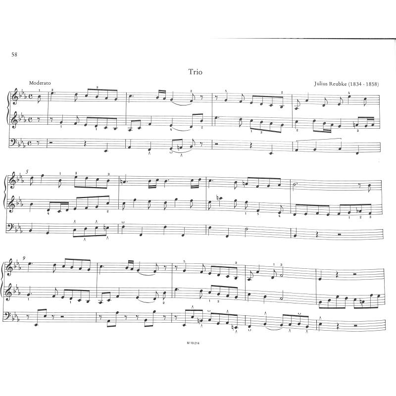 Leichte Orgelstücke verschiedener Komponisten 1