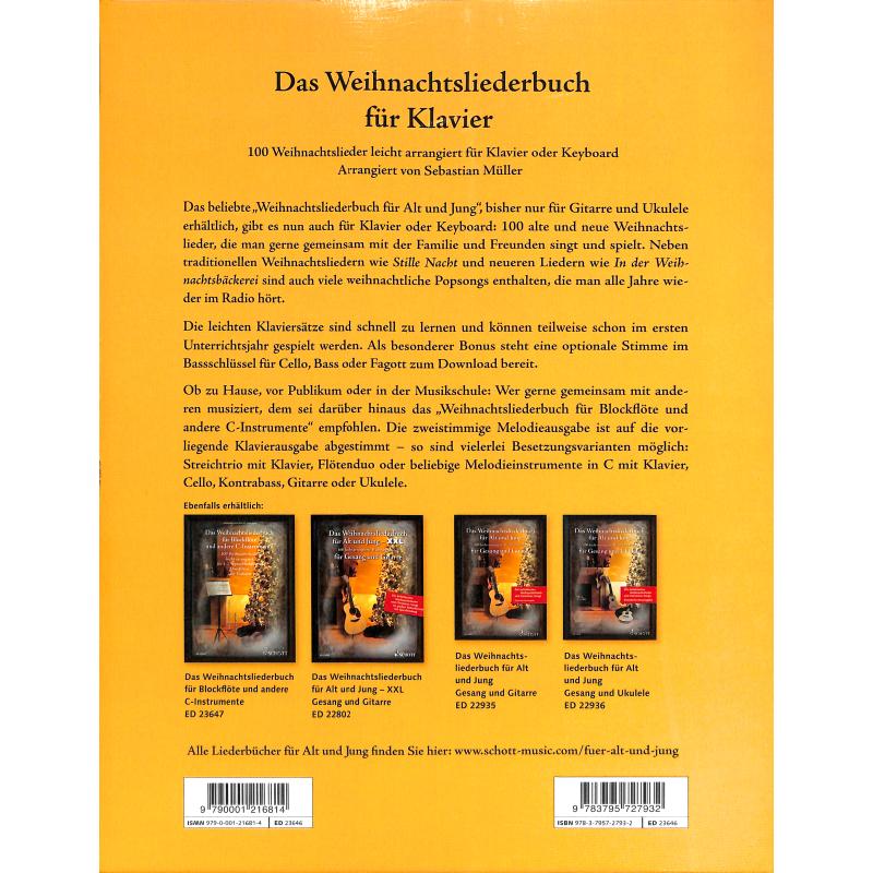 Das Weihnachtsliederbuch