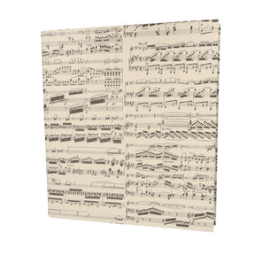 Ringordner Notenlinie schwarz