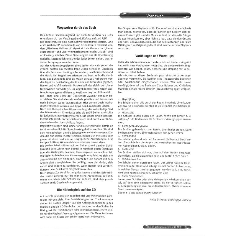 Weihnachtsmusicals mit Pfiff