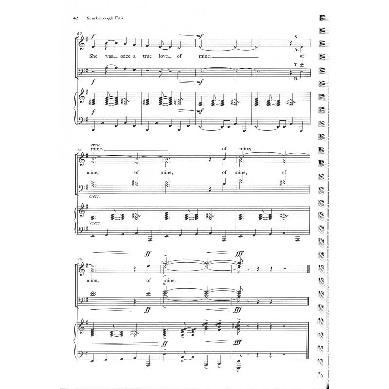 Jazz folk songs for choirs