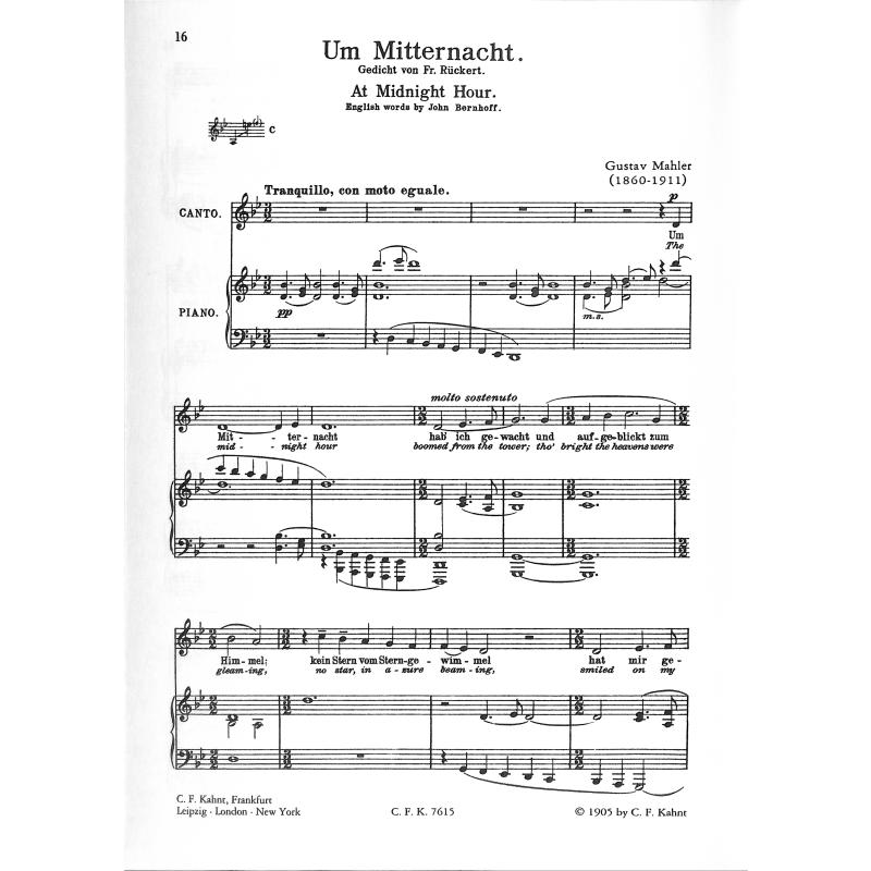 7 Lieder aus letzter Zeit