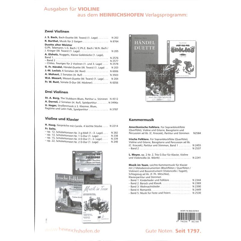 Konzert G-Dur op 13/1