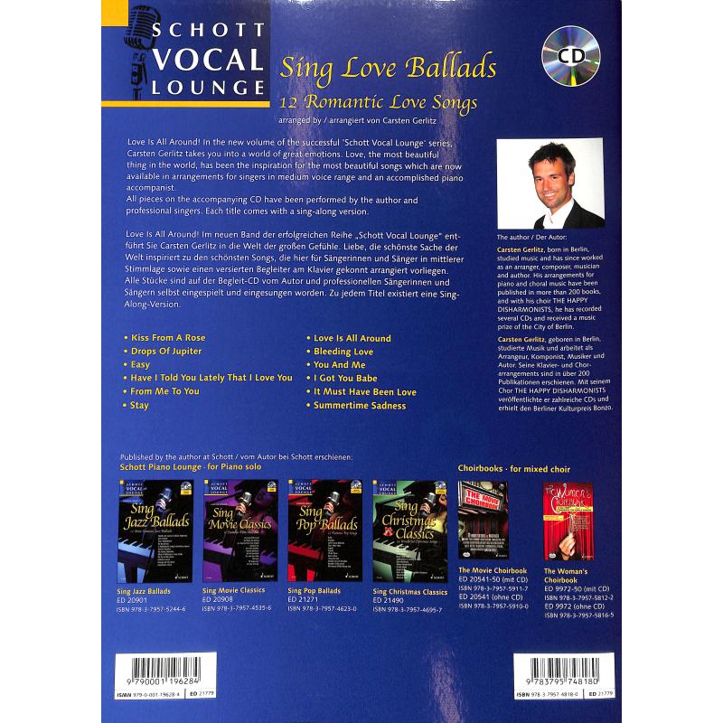 Sing love ballads