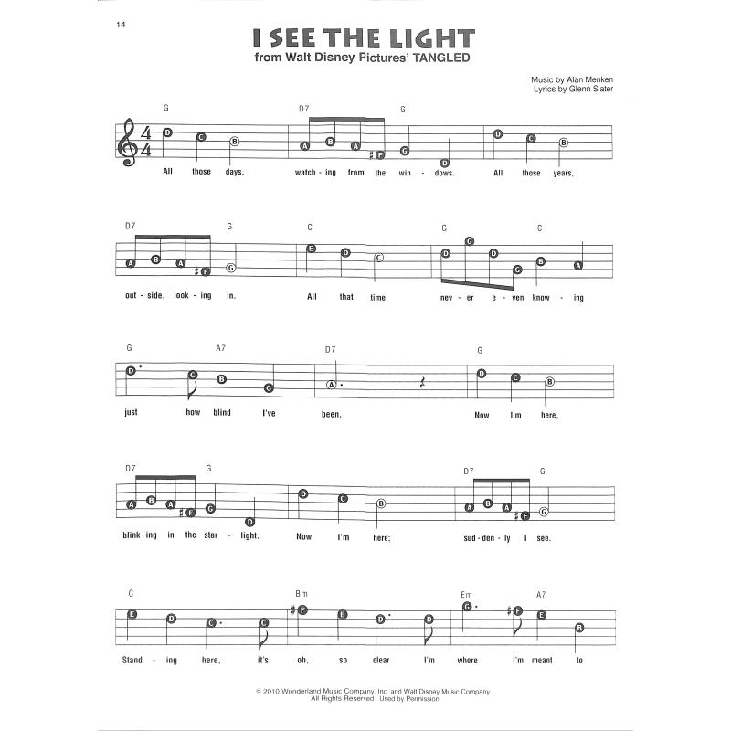 Songs from Frozen Tangled and Enchanted