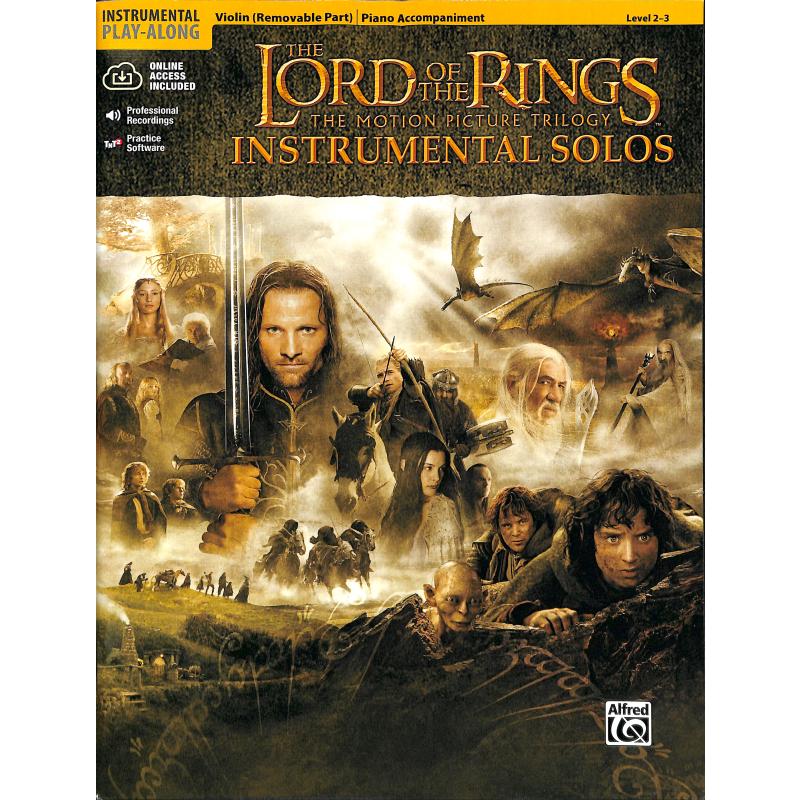 Lord of the rings trilogy instrumental solos