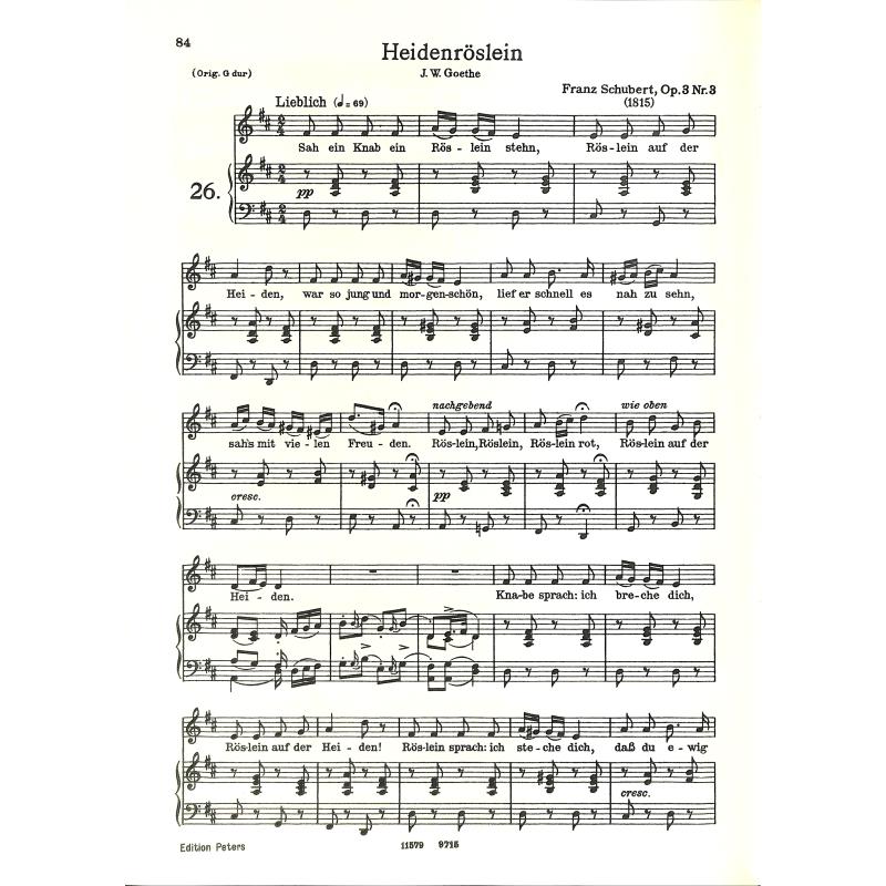 Klassiker des deutschen Liedes 1