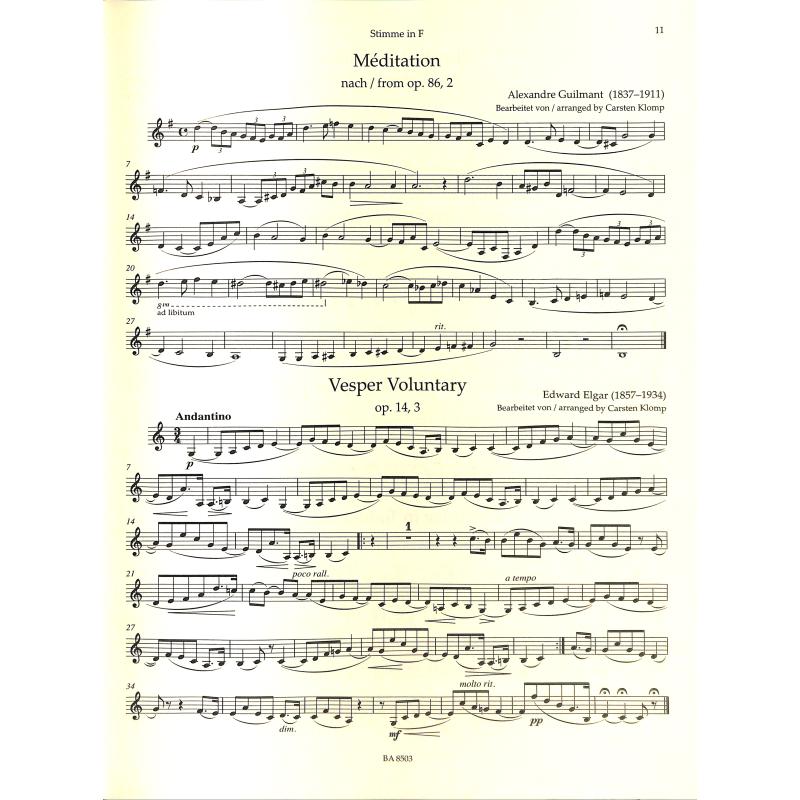 Organ plus one - Passion Ostern