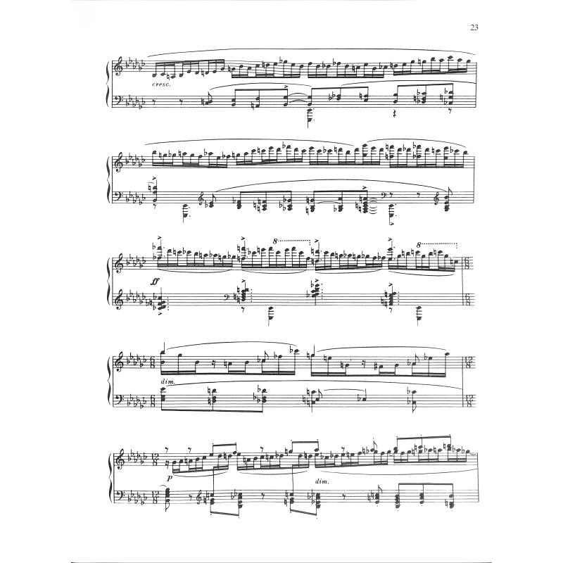 Etudes tableaux op 33 39