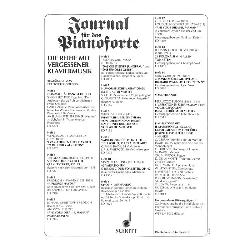 3 Rondos über Motive aus Wagners Oper Rienzi