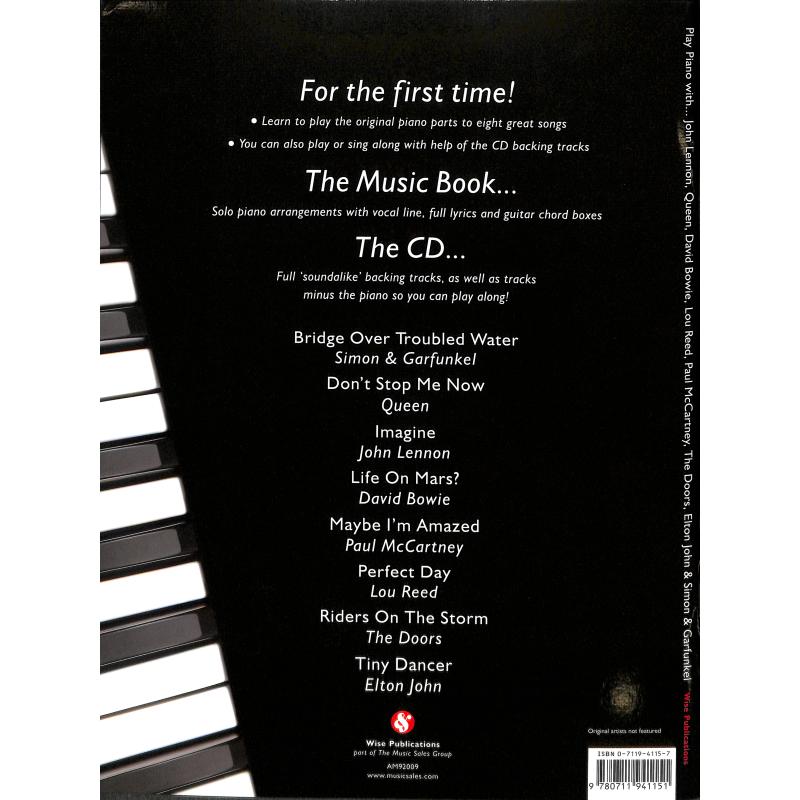 Play piano with John Lennon + Queen + David Bowie + Lou Reed