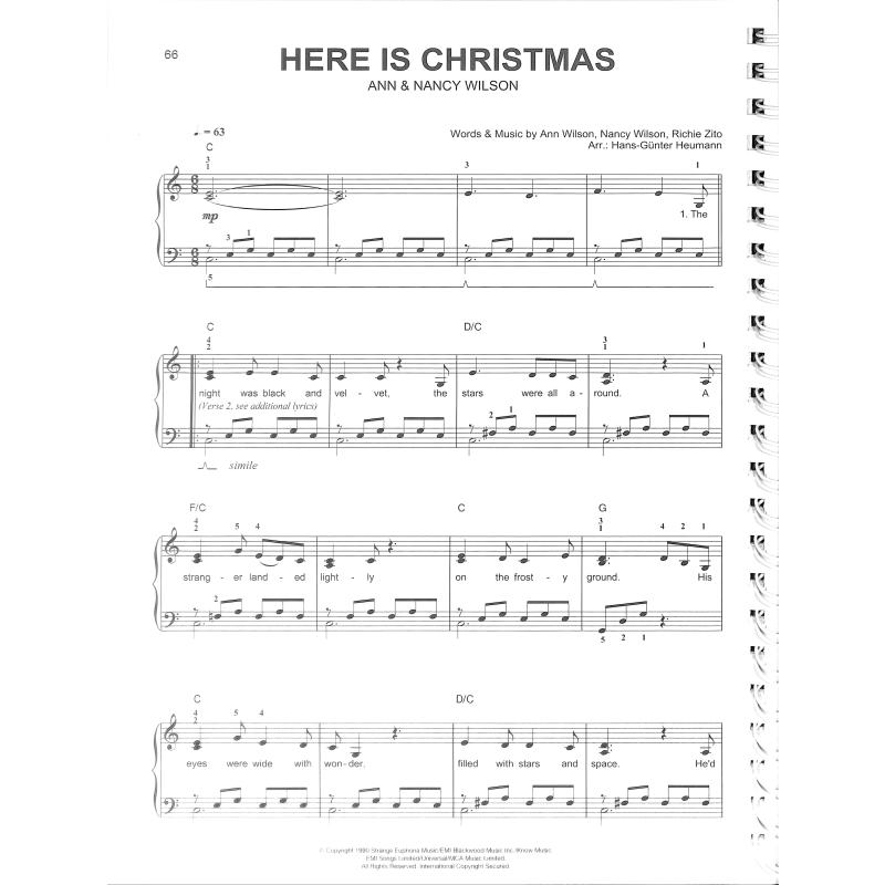 Piano gefällt mir christmas