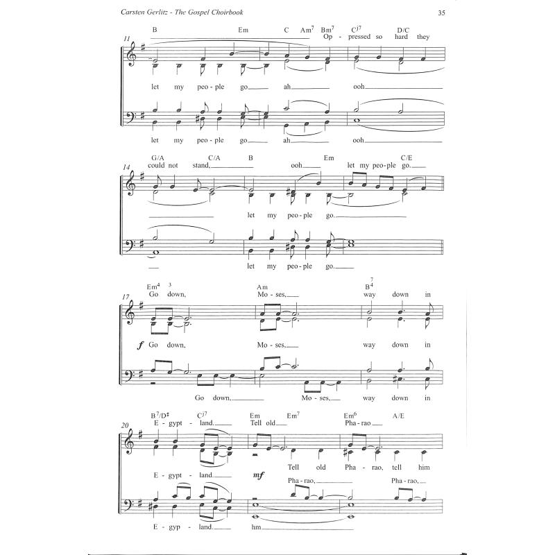 Gospel choir book