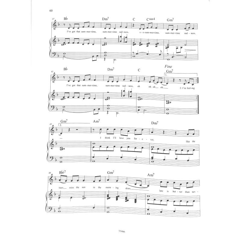 Sing love ballads