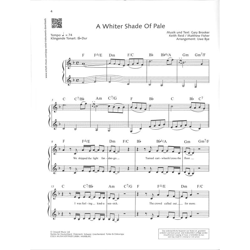 Pop for Clarinet 1