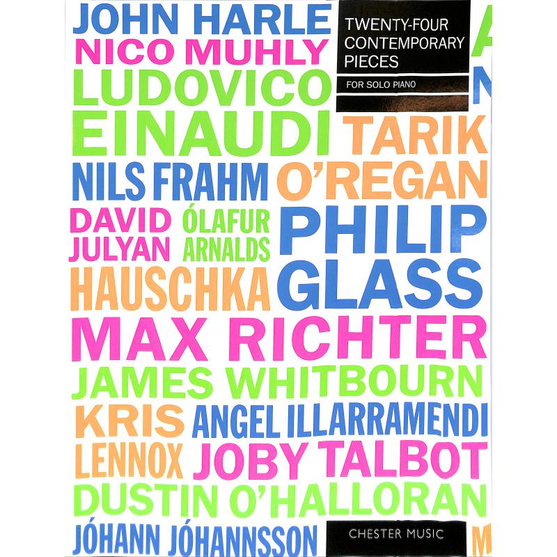 24 contemporary pieces