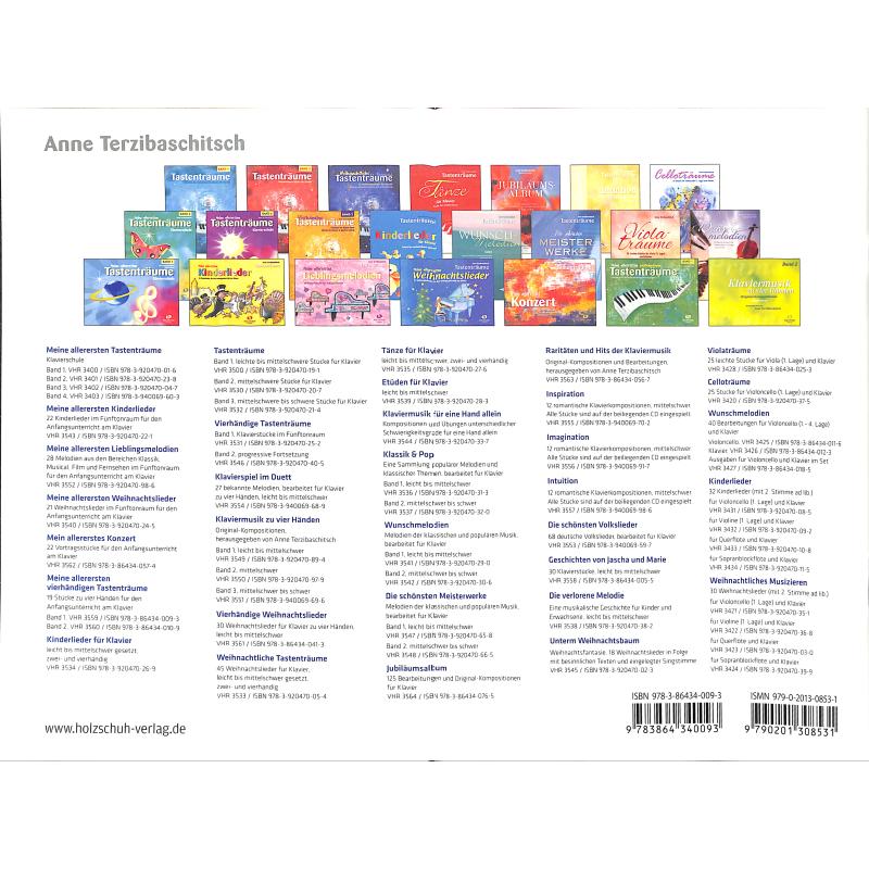 Meine allerersten vierhändigen Tastenträume 1