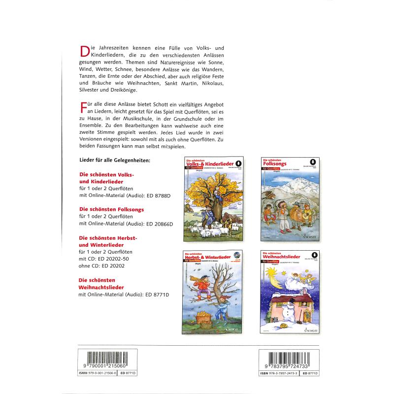 Die schönsten Weihnachtslieder