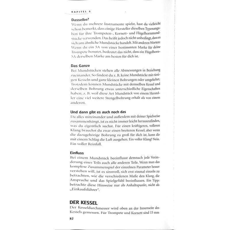 Pocket Info - Trompete und Posaune