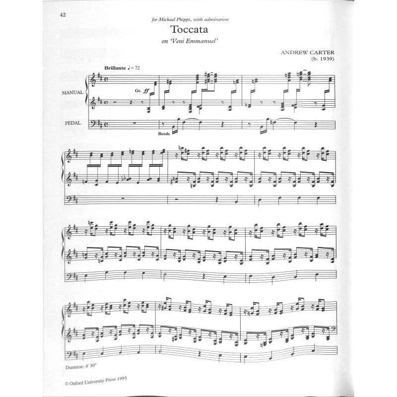 The Oxford book of christmas organ music