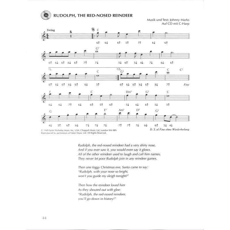 Weihnachten mit der Mundharmonika