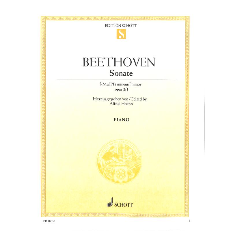 Sonate 1 f-moll op 2/1