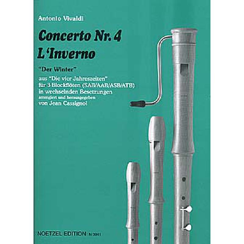 Concerto f-moll op 8/4 RV 297 F 1/25 T 79 (L'inverno - der W