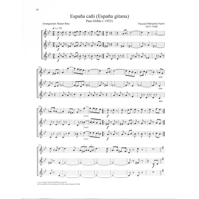 Let's dance - leichte Blockflötentrios 4