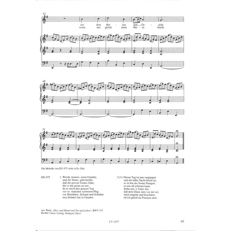 Musik zu Kasualien 2 - Choralbearbeitungen