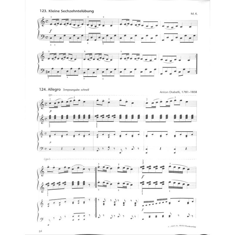 Klavierschule klassisch - modern