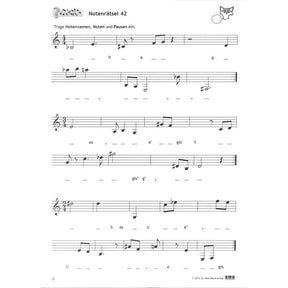 Notenrätsel für schlaue Notenfüchse 2