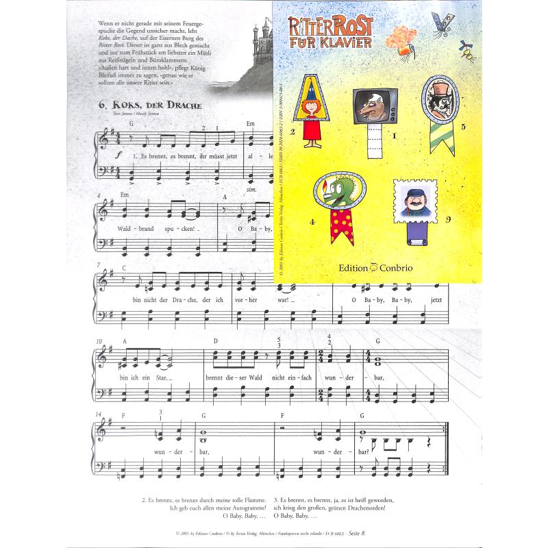 Ritter Rost für Klavier 1