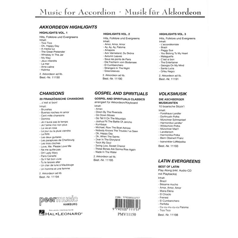 Akkordeon Highlights 1