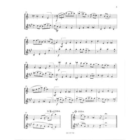 Blue flute + saxophone duets