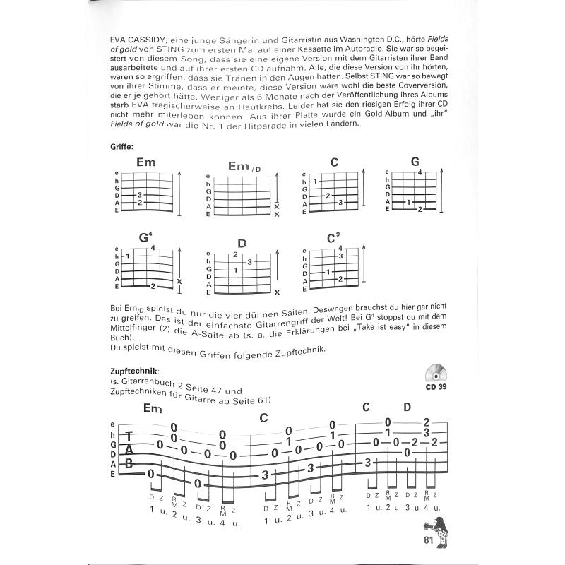Songbuch für Gitarre 2