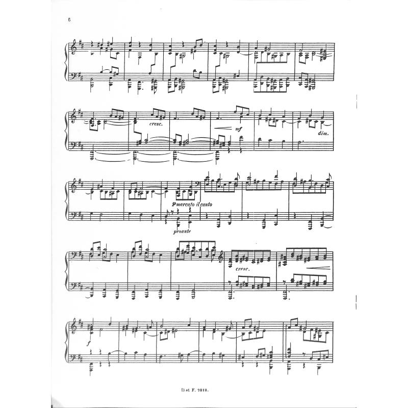 Prelude Fugue + Variation op 18