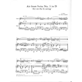Air (Orchestersuite 3 D-Dur BWV 1068)