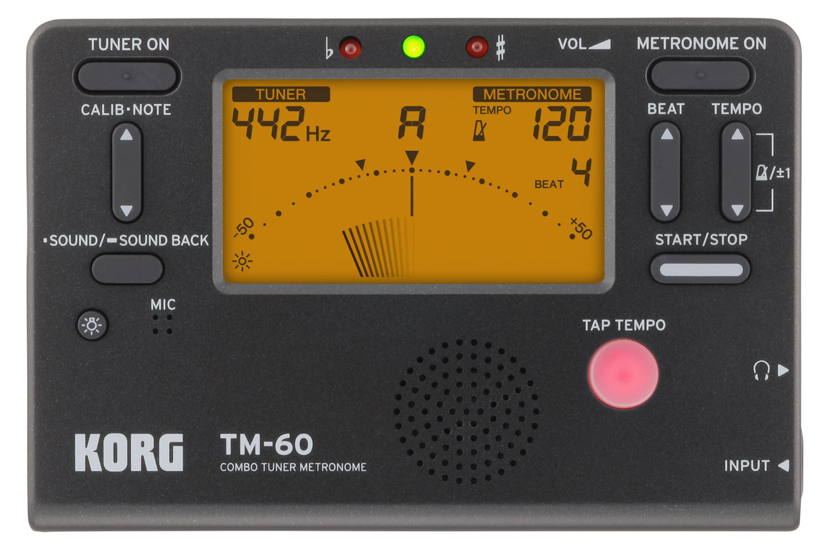 TM-60 Tuner/Metronom schwarz