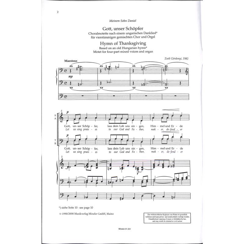 Gott unser Schöpfer