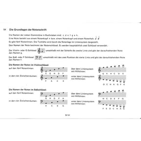 1 x 1 für den Musikunterricht