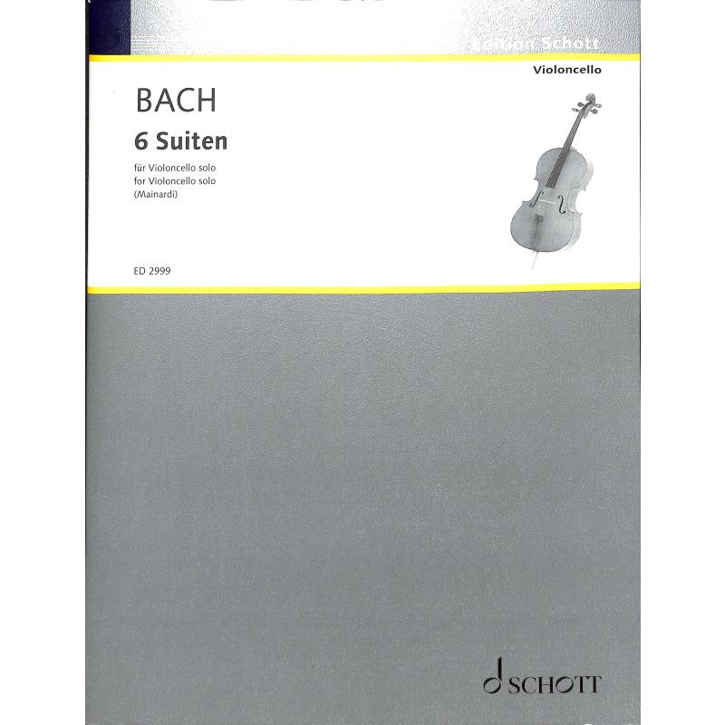 6 Suiten BWV 1007-1012